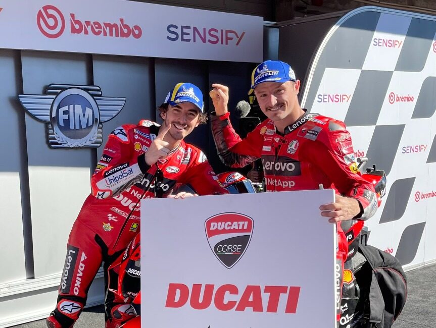 Ducati tampil sebagai juara kategori pabrikan