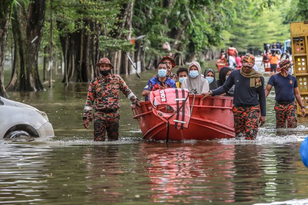 Banjir: 14 distrik di 5 negara bagian masih terkena dampak