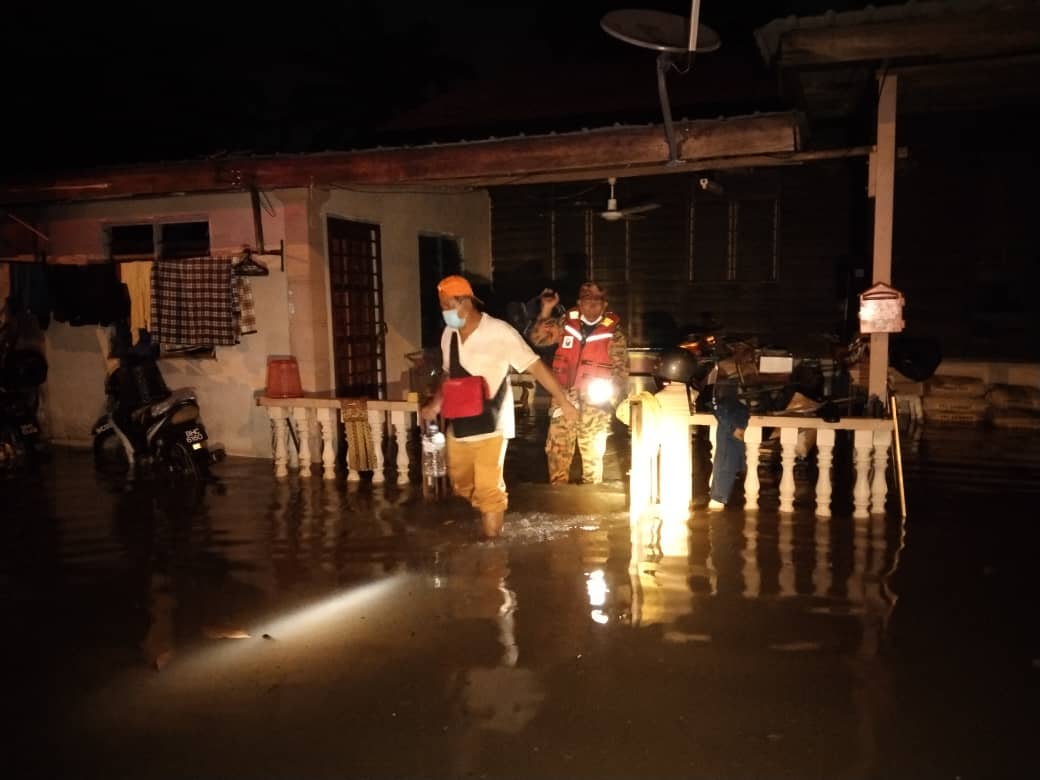 Inondations : deux familles ont été touchées à Banting