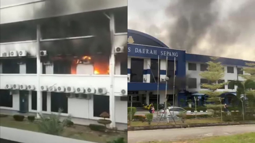 Un bureau de l’IPD de Sepang a été détruit dans un incendie