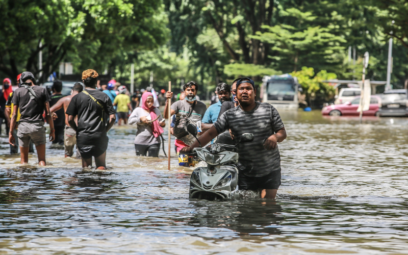 Banjir buruk di Taman Sri Muda ketentuan Tuhan