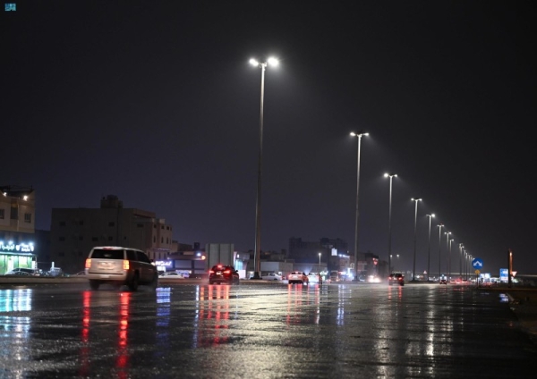 hujan arab saudi