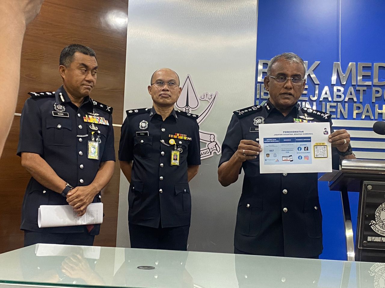 Jenayah komersil Pahang catat kerugian RM9.7 juta dalam tempoh tiga bulan