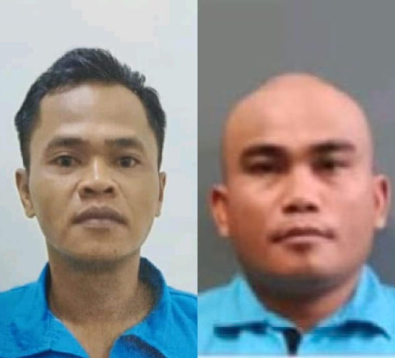 Dua lelaki Indonesia lolos ketika perjalanan pulang dari Mahkamah Kota Tinggi