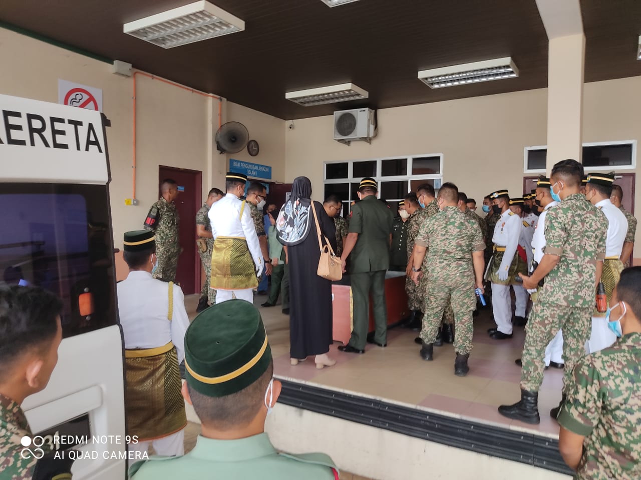 Jenazah Koperal Mohammad Nasri tiba di P. Pinang 5 petang ini