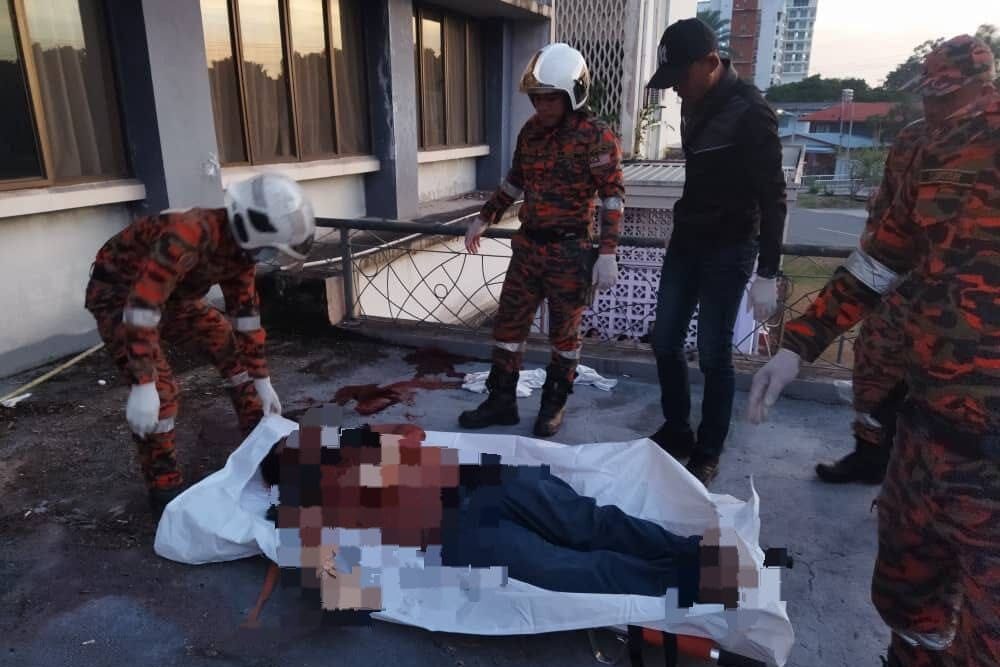 Lelaki maut terjatuh tingkat lima hotel