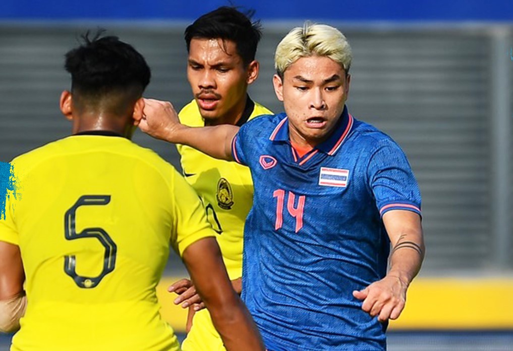 Skuad B-22 negara tumpas kepada Thailand