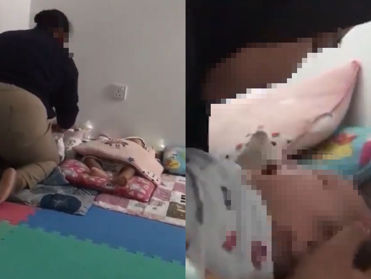 [VIDEO] Ramai seru polis siasat segera pengasuh kasari budak