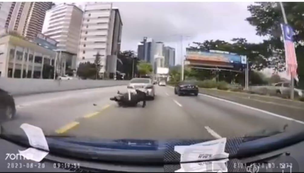 [VIDEO] Pemandu tular brek mengejut dijel 2 hari, denda RM6,000
