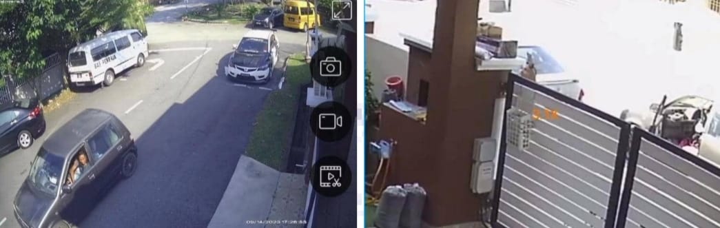 Barang e-dagang ‘dirembat’ atas tembok pagar rumah