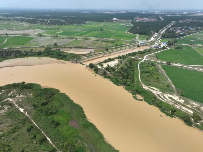 Bekalan air di P. Pinang terjejas ekoran air Sungai Muda keruh