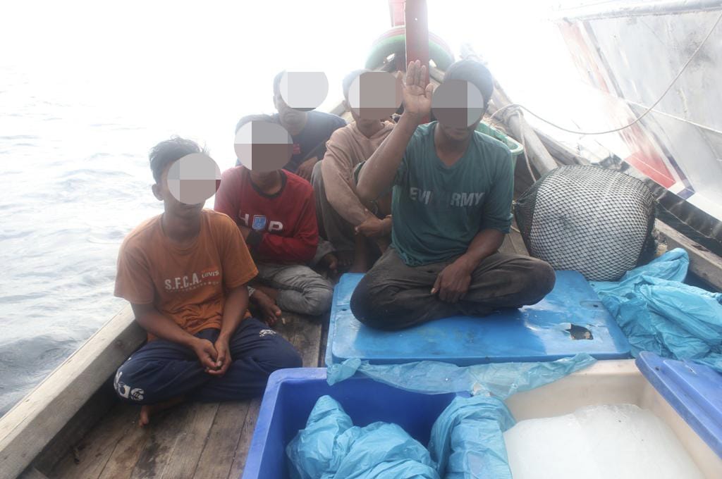 Lima nelayan Indonesia diberkas curi ikan Malaysia