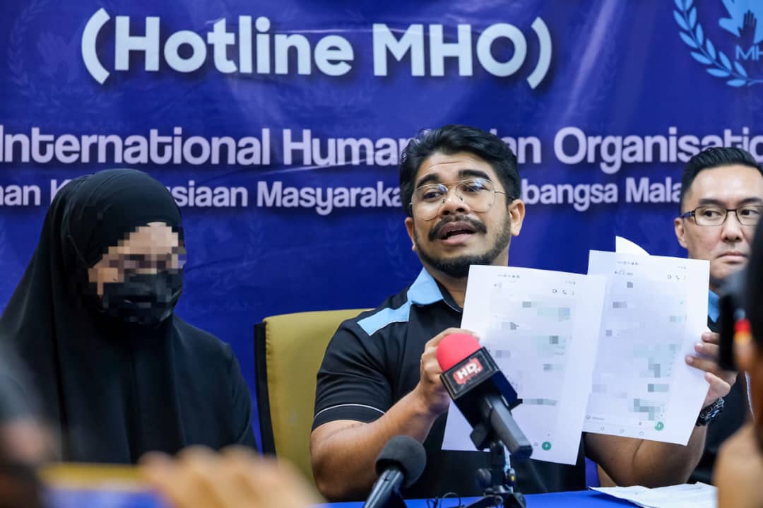 ‘Dia cakap dah tak tahan, tertekan’