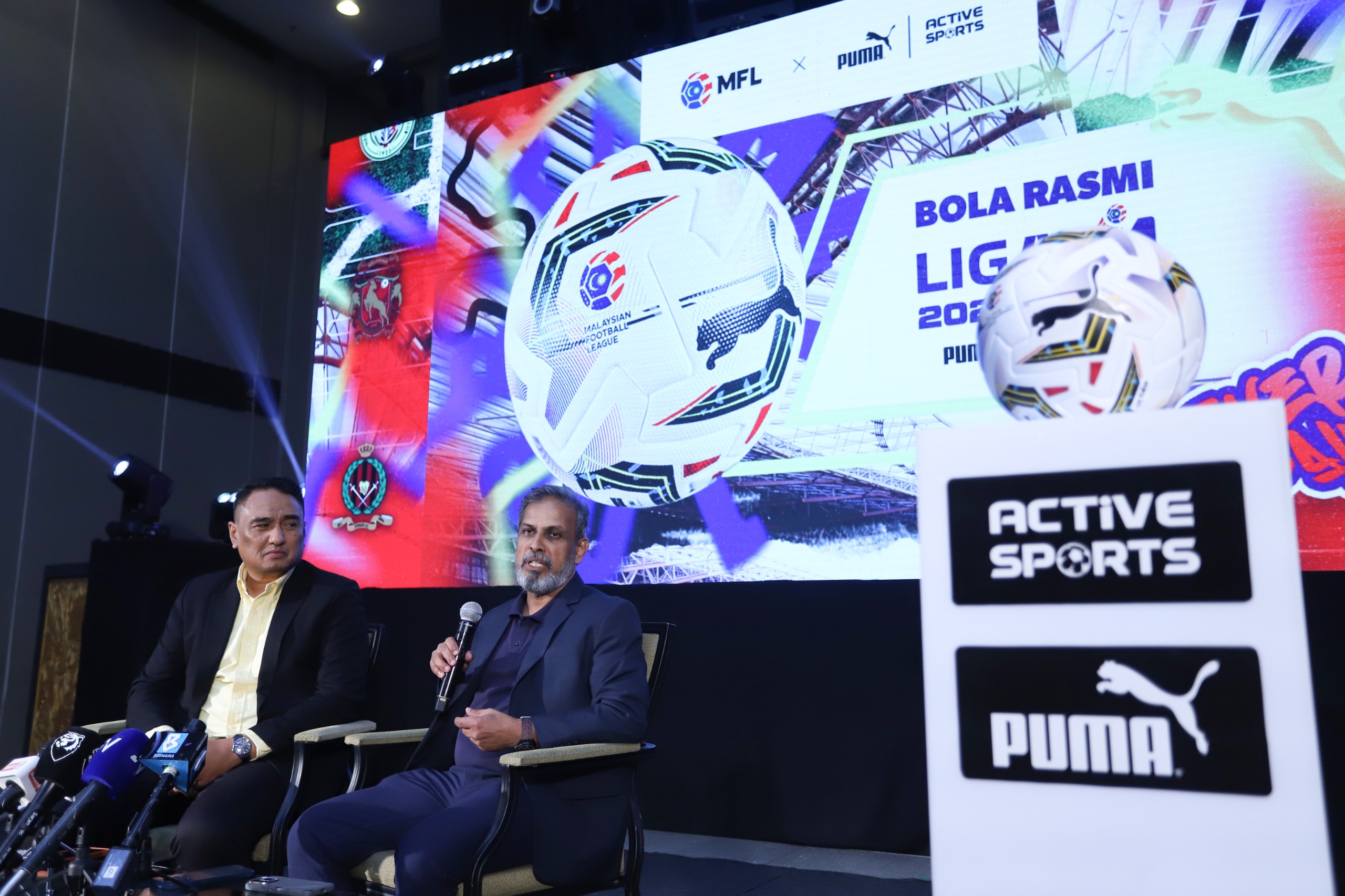 Liga Malaysia sama ‘level’ EPL, guna bola rekaan Puma