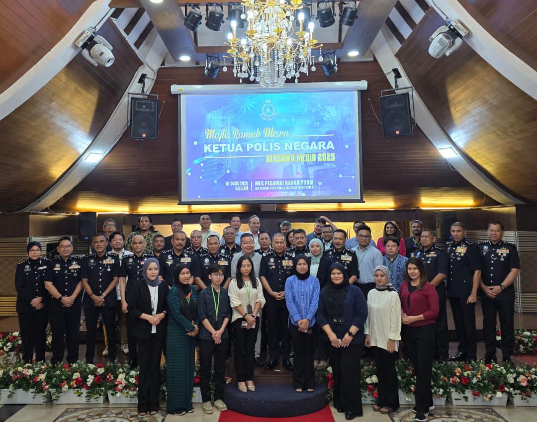 Kerjasama media, PDRM tangani isu keselamatan