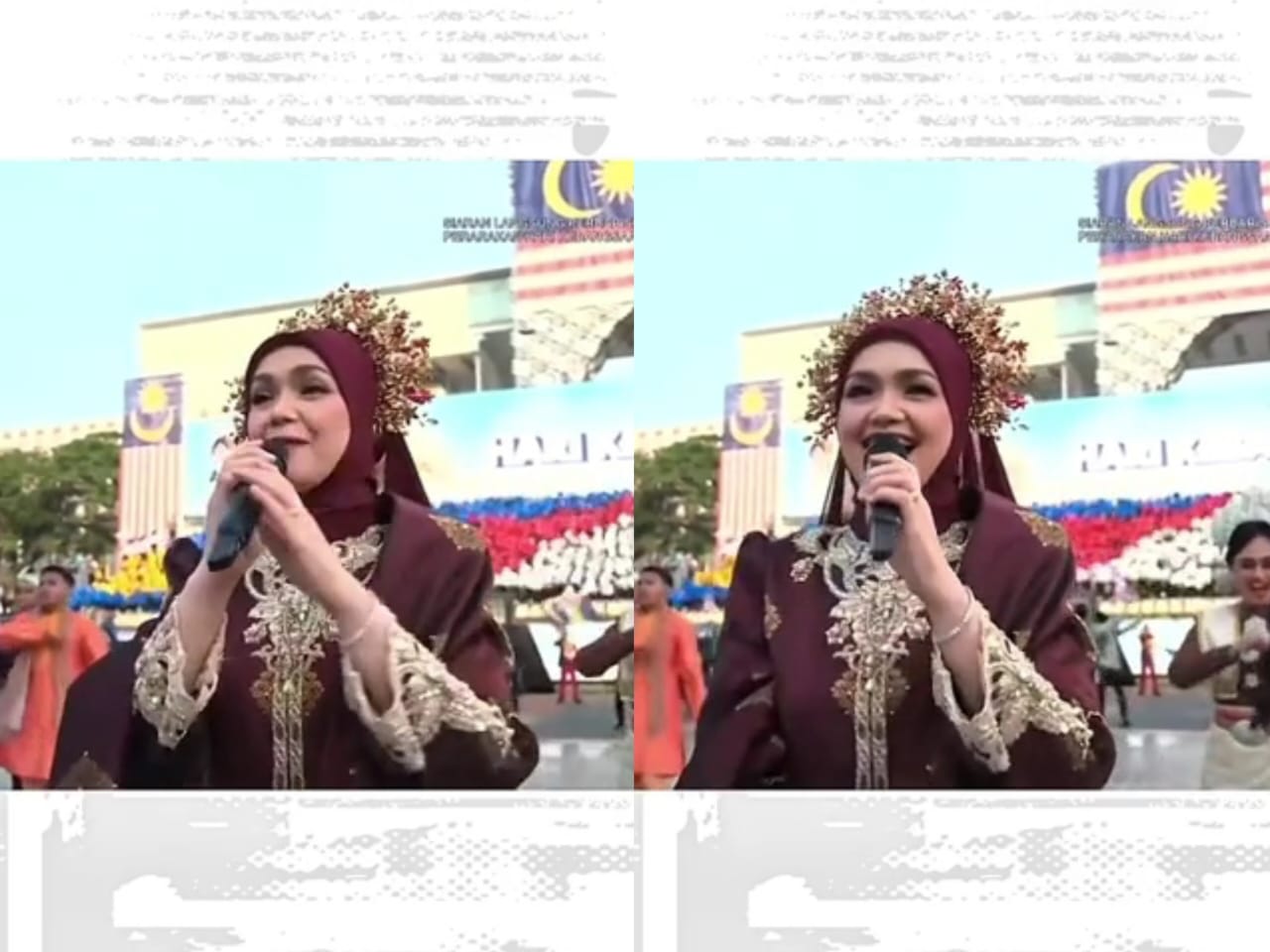 [VIDEO] Sampai nak jemur kain pun, ‘ternyanyi’ lagu Siti