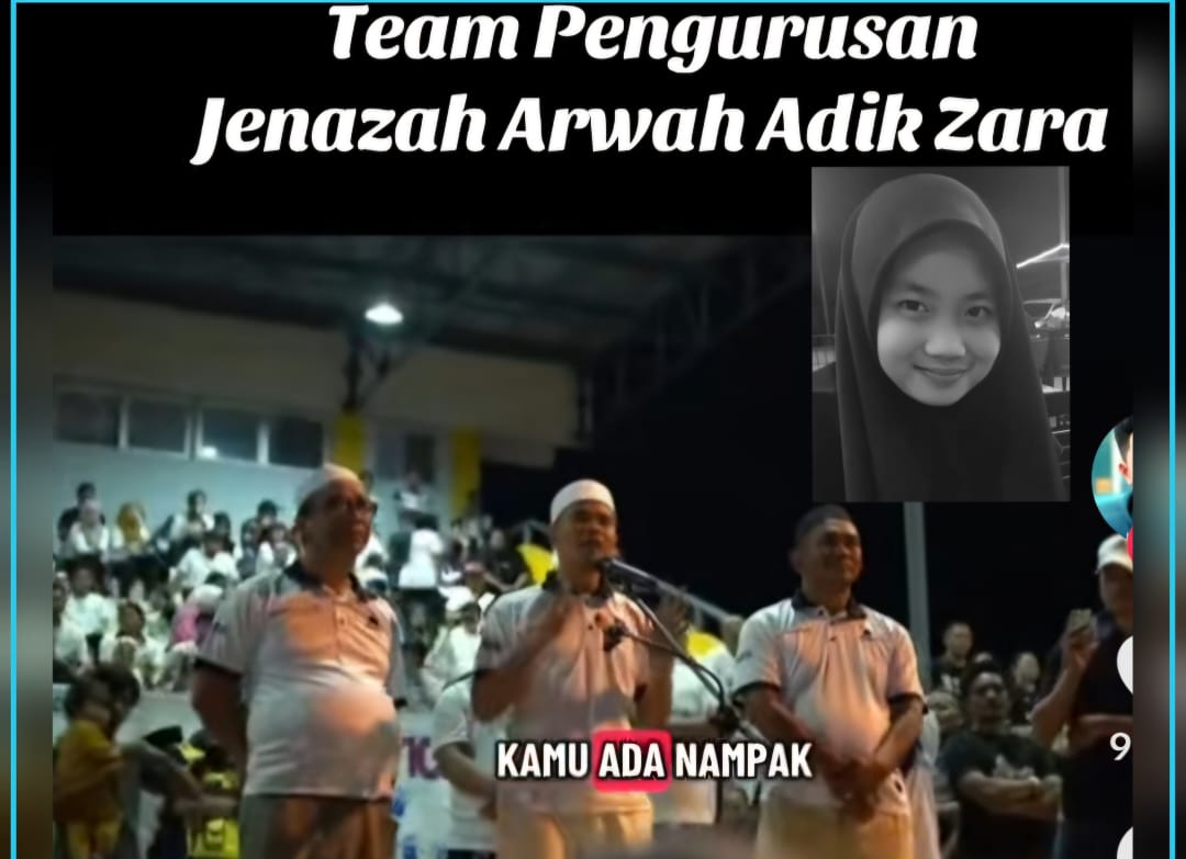 [VIDEO] ‘Air mata mengalir lihat jasad Zara, tiada bau atau kerosakan’