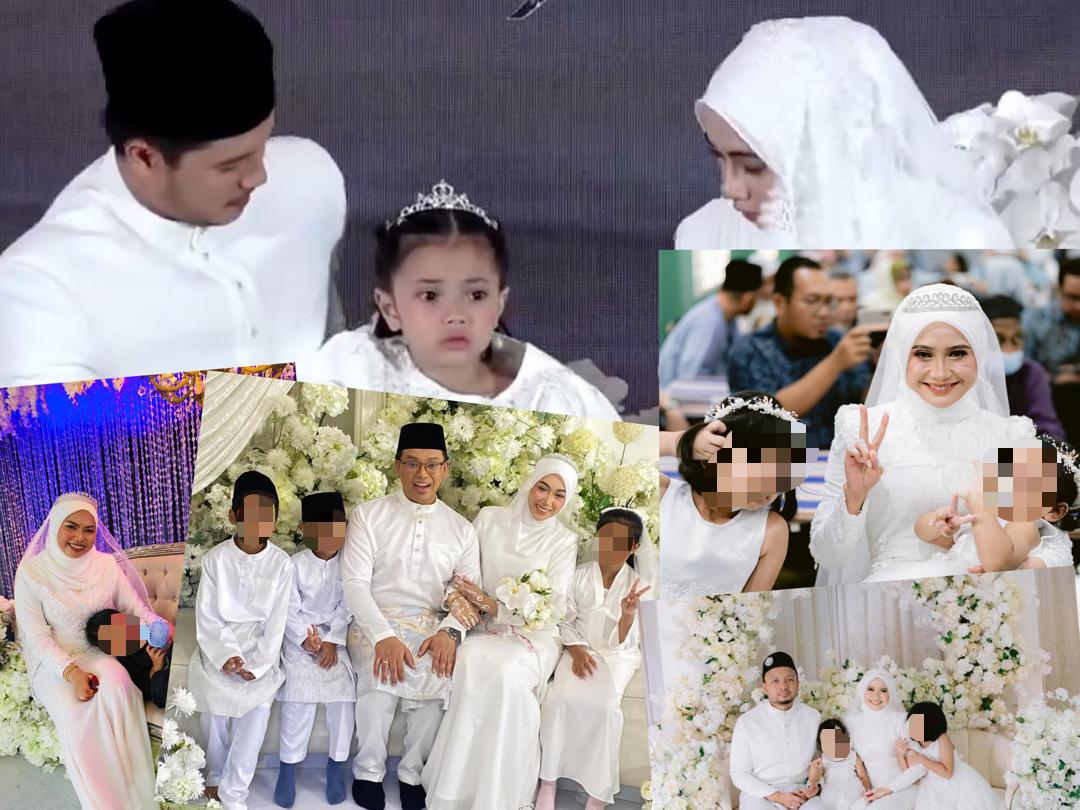 Ramai ‘throwback’ gambar bertiga, berempat atas pelamin