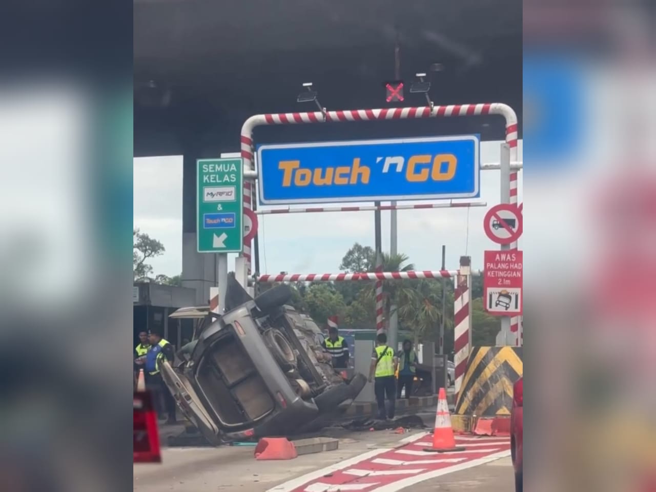 Kemalangan di Plaza Tol SKVE bongkar pemilikan dadah