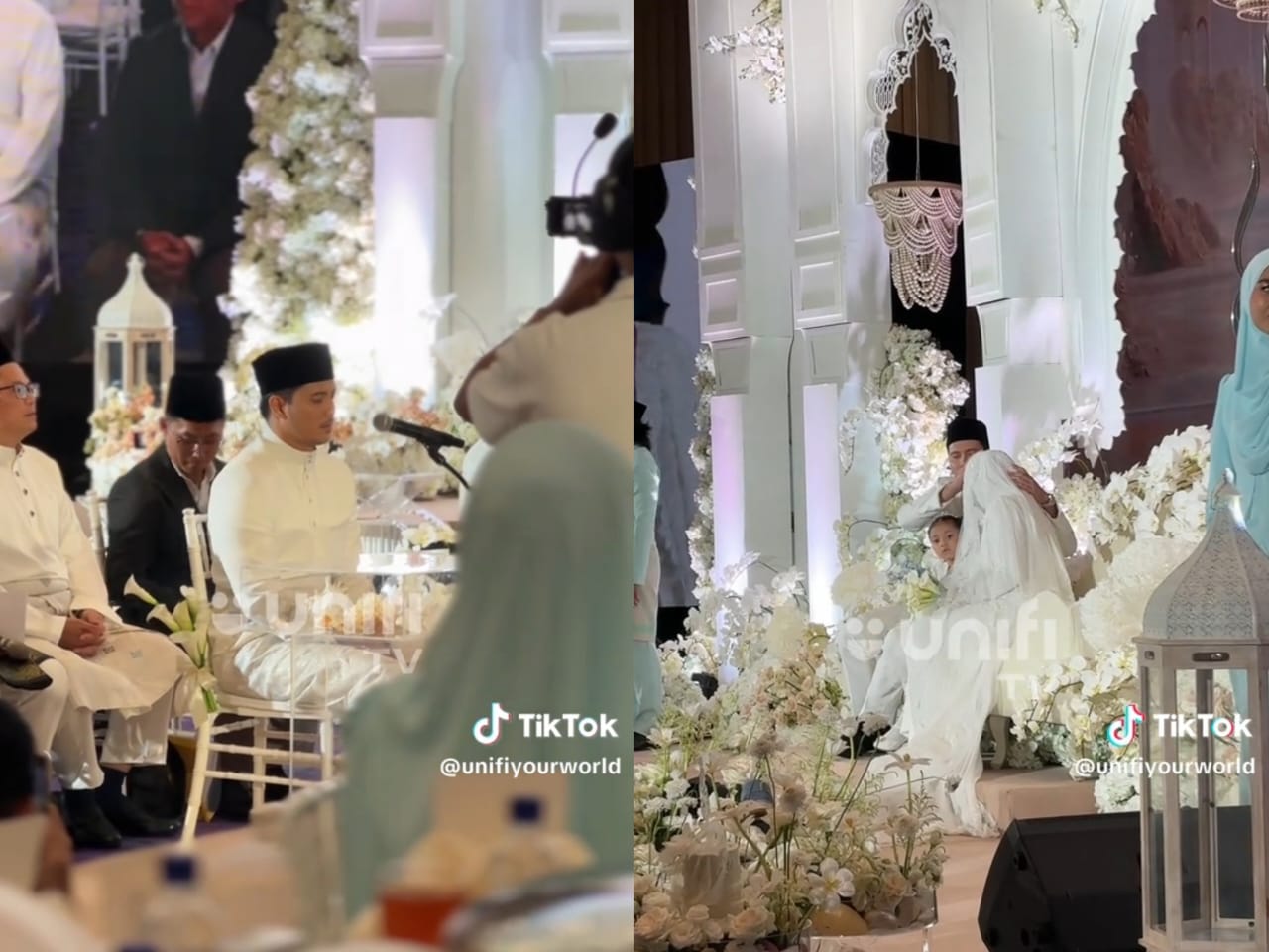 [VIDEO] Fattah dan Amira nikah, peminat yang sebak