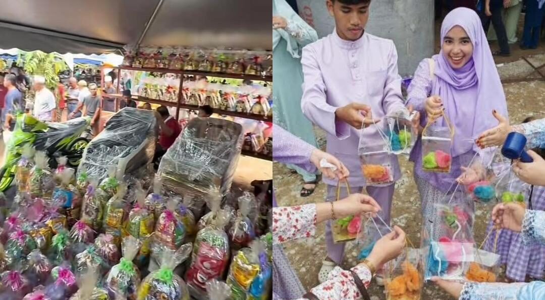Kenduri kahwin 18 lauk, ‘doorgift’ anak ayam, cabutan bertuah motosikal