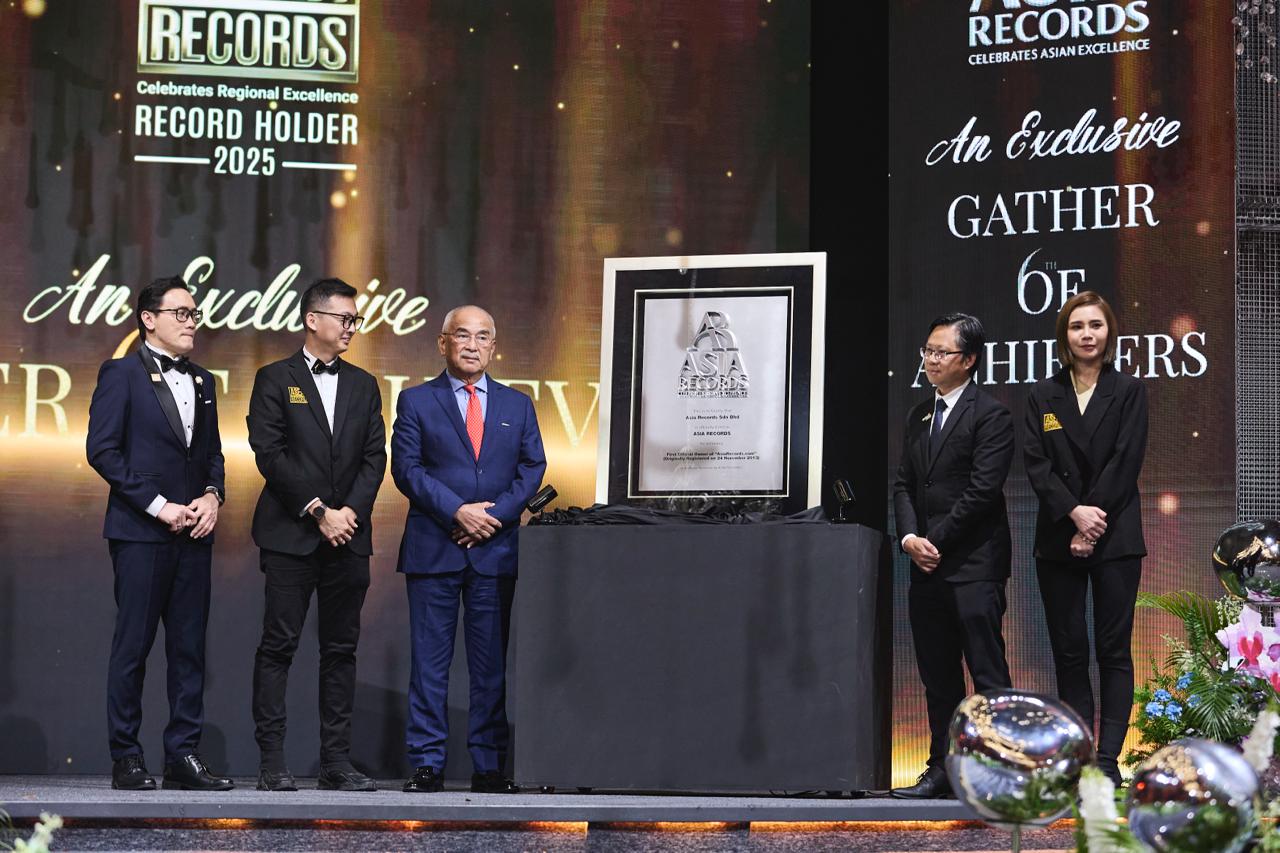 Asia Records perluas pengiktirafan ke peringkat benua