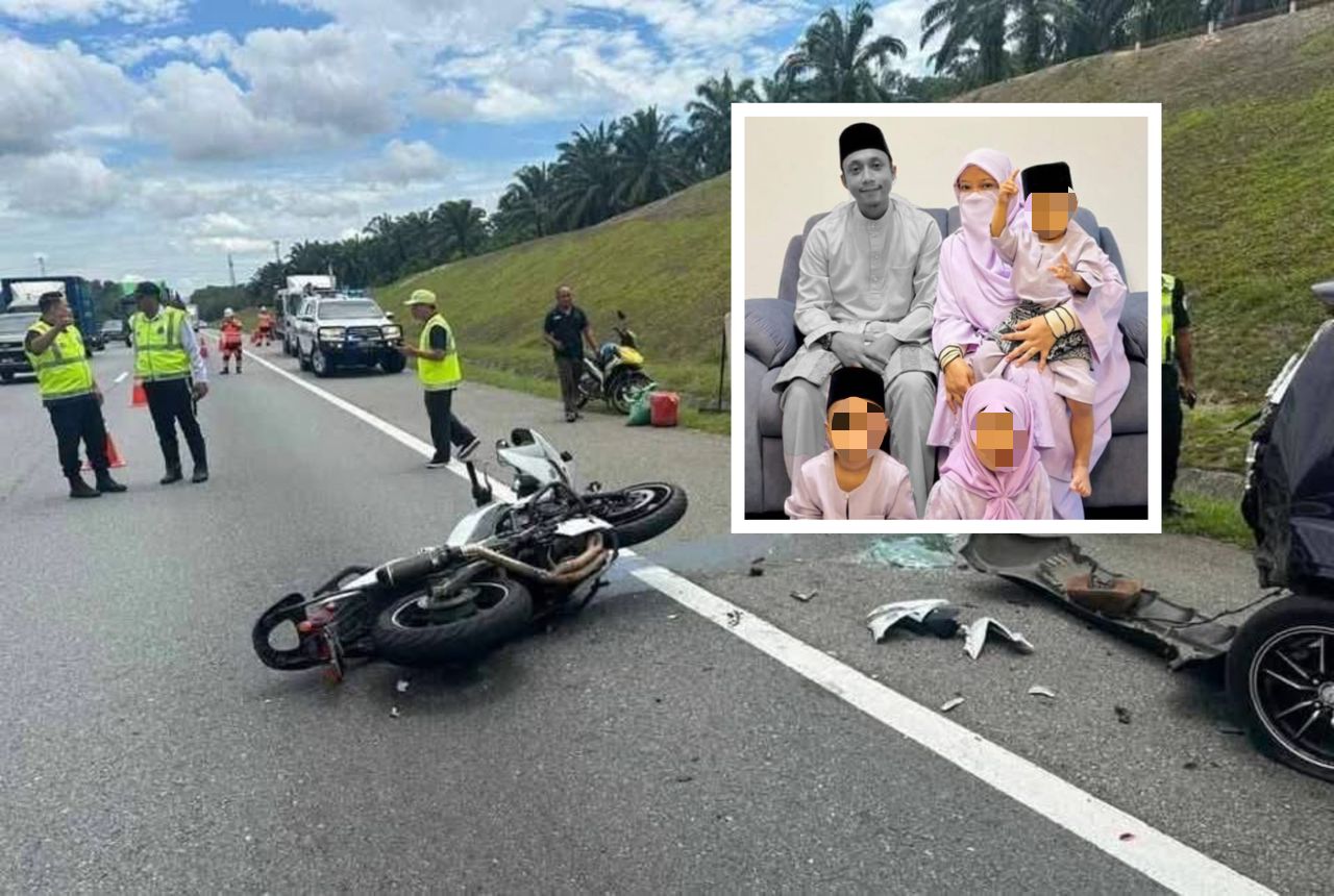 Suami minta doa, peluk erat sebelum berpisah tanda pergi selamanya