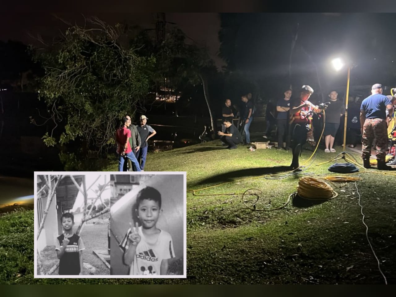 Dua kanak-kanak lemas di Tasik Menawan