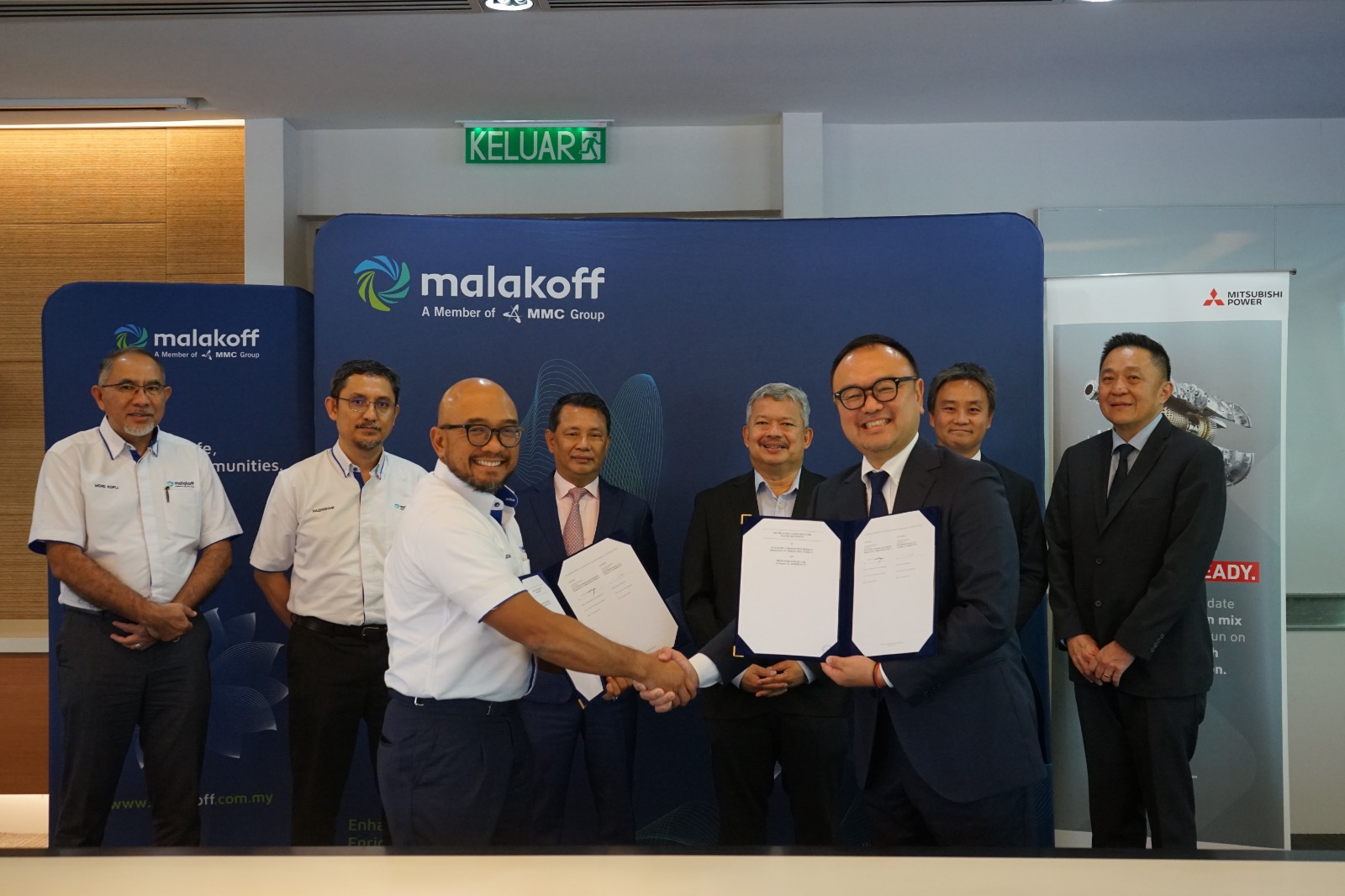 Malakoff meterai perjanjian turbin gas bersama Mitsubishi Power