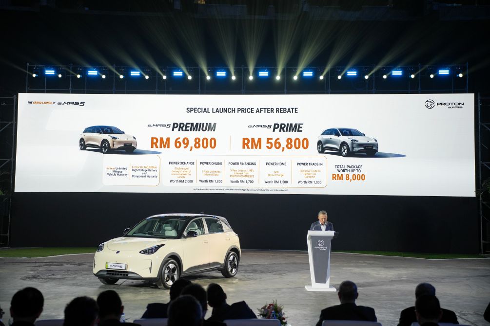 Proton e.MAS 5 bermula dari RM56,800