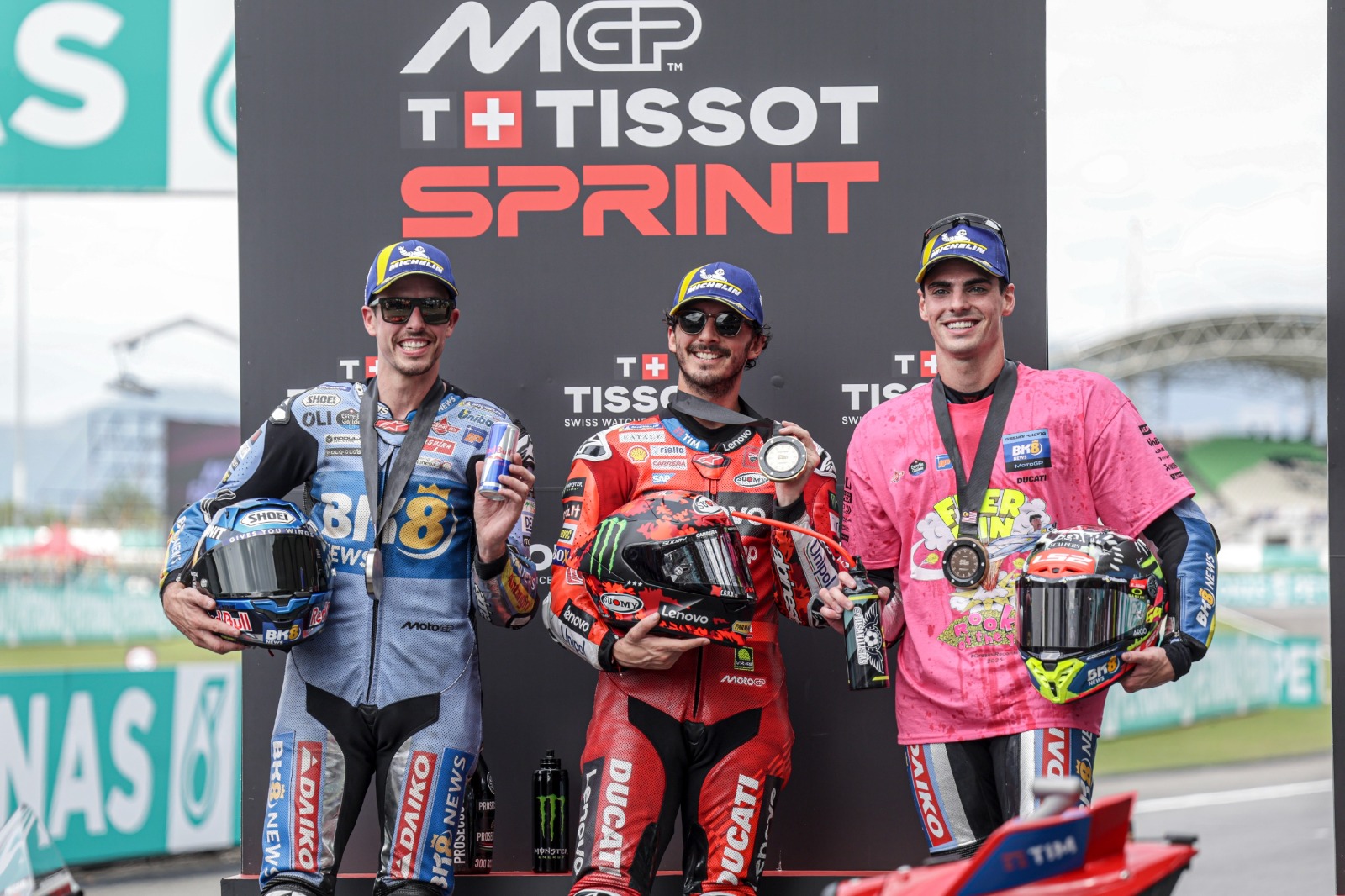Bagnaia juara pecut, Alex kunci gelaran naib juara 2025