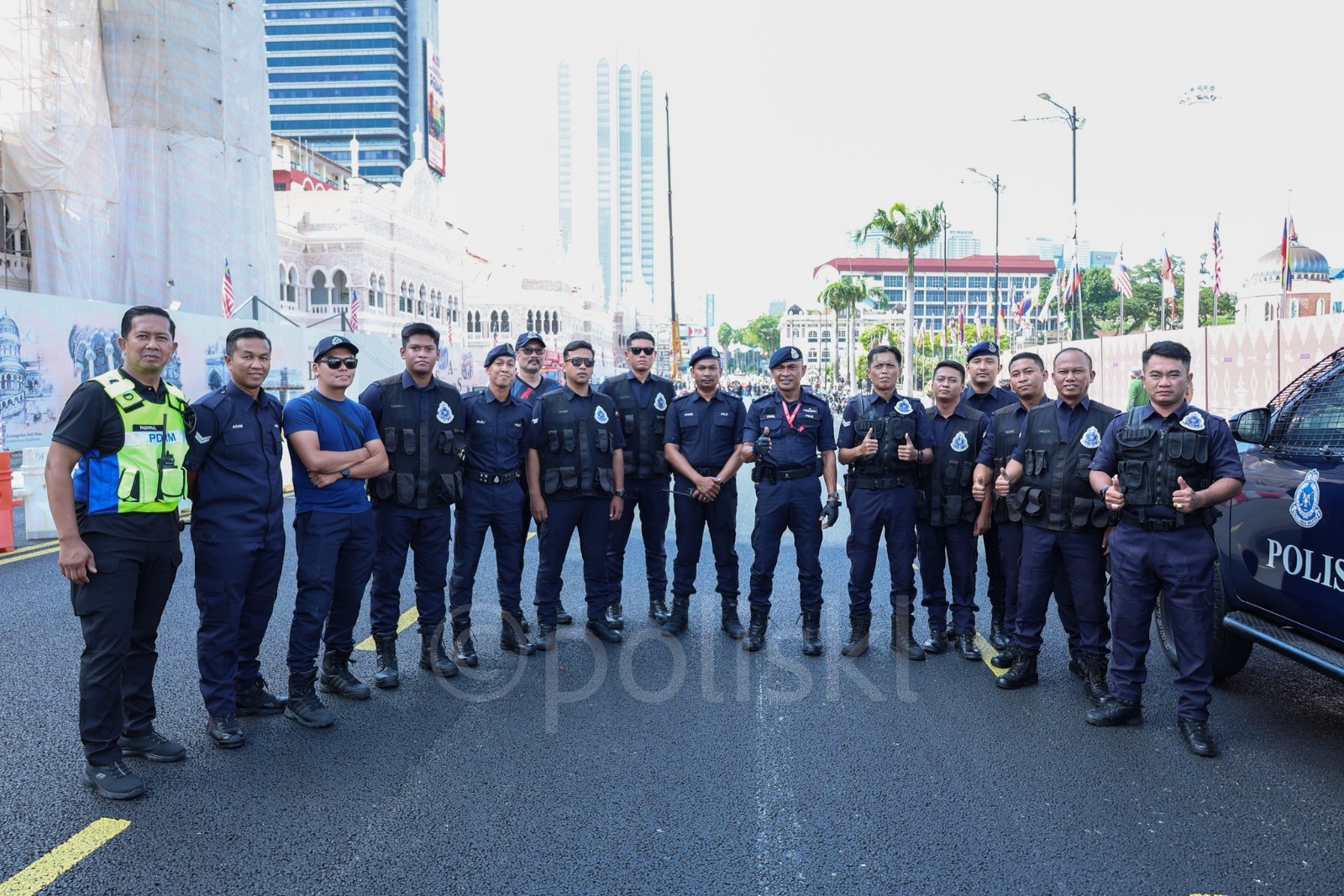 Himpunan bantah Trump di Dataran Merdeka aman, tiada insiden