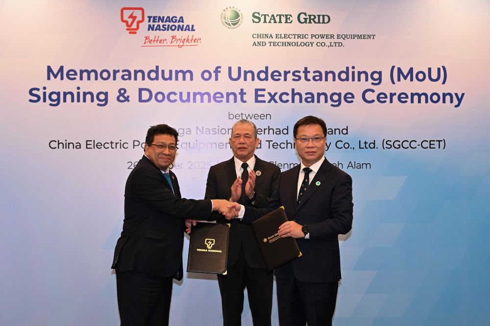 TNB meterai kerjasama dengan SGCC perkukuh kemajuan dalam grid kuasa