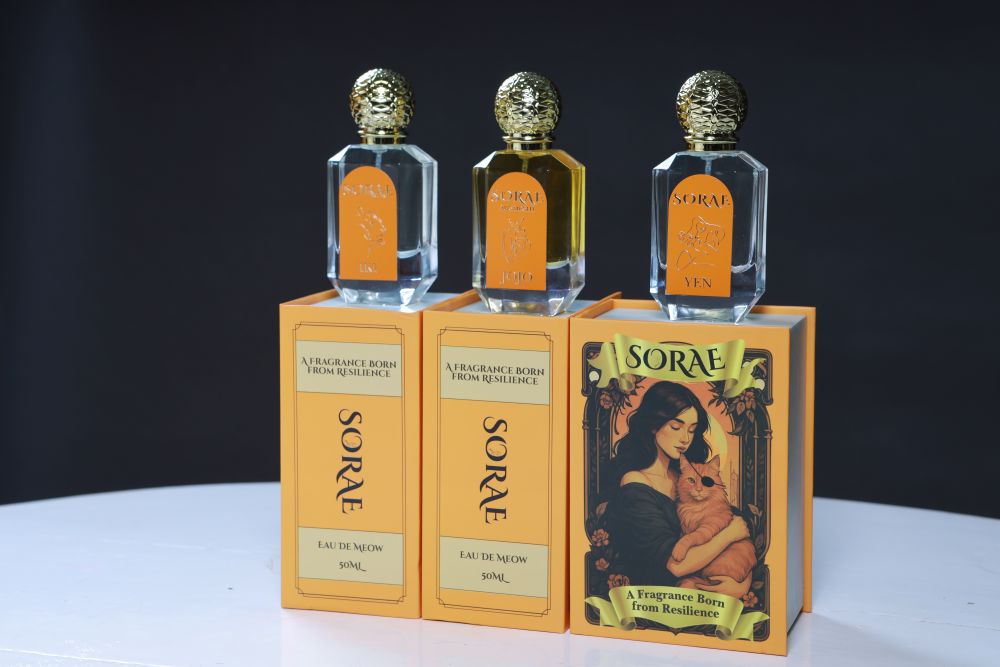 Inovatif minyak wangi SoraE berinspirasikan bau kucing