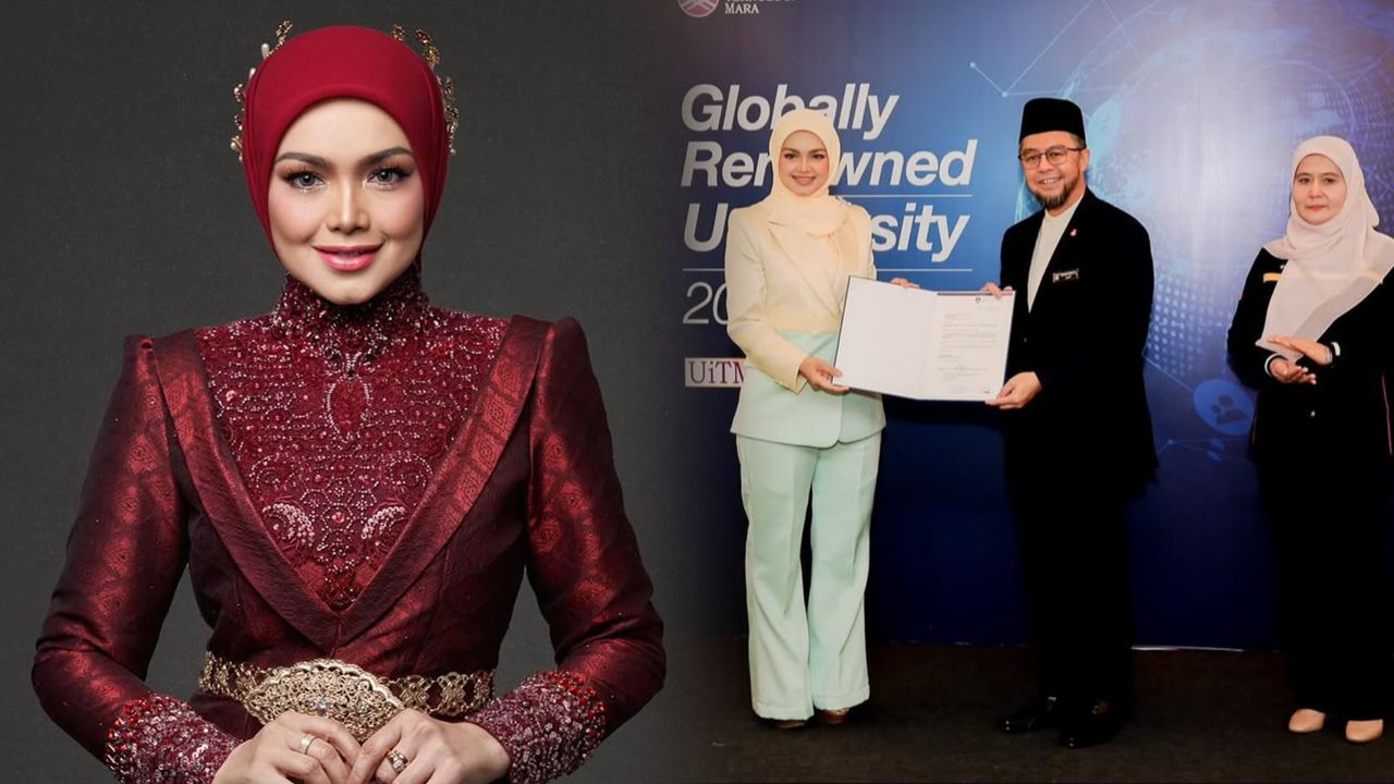 ‘Satu amanah besar’ – Siti Nurhaliza kini Profesor Adjung UiTM