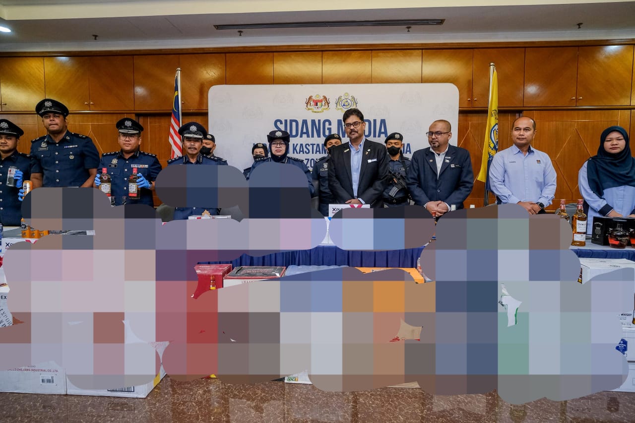Sindiket minuman keras dan rokok seludup bernilai RM11,129,769 tumpas
