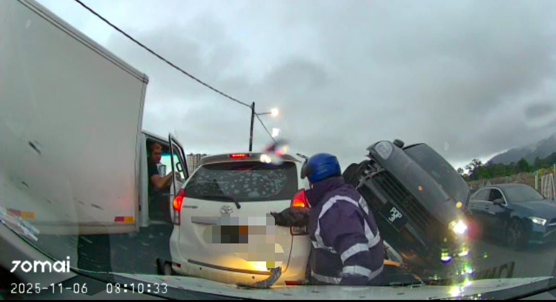 Pemandu Porsche Macan rempuh tiga kenderaan bebas dadah, alkohol