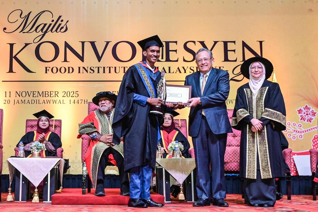 Kerja sambil belajar tak halang raih Anugerah Chef Harapan FIM 2025