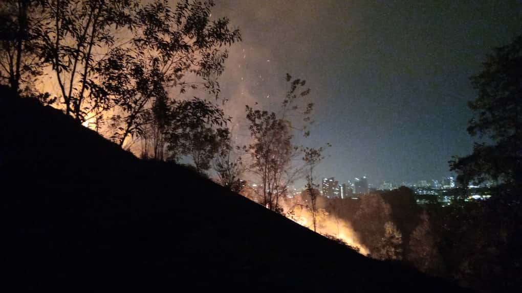 Hutan seluas 1.2 hektar terbakar di Balakong