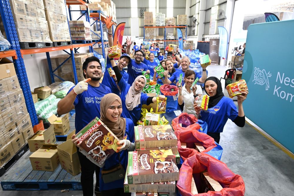 Nestle peruntuk RM2.3 juta sedia keperluan bantuan banjir