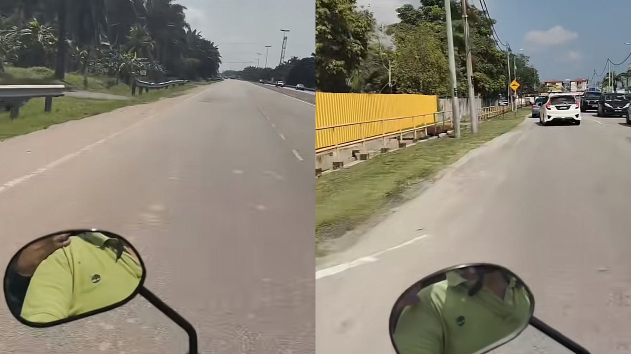 [VIDEO] Isteri ‘berleter’ atas motor, suami tenang sahaja