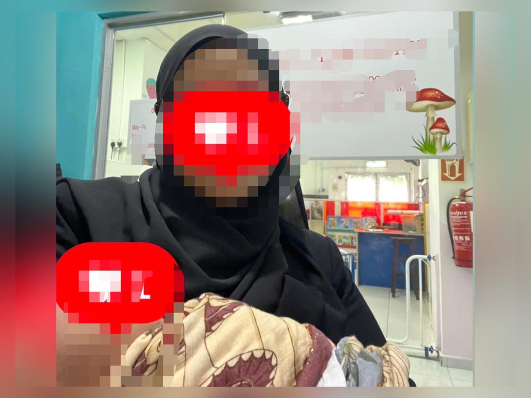 Ibu kongsi bayi dibiar nangis, najis lewat dicuci di taska tular