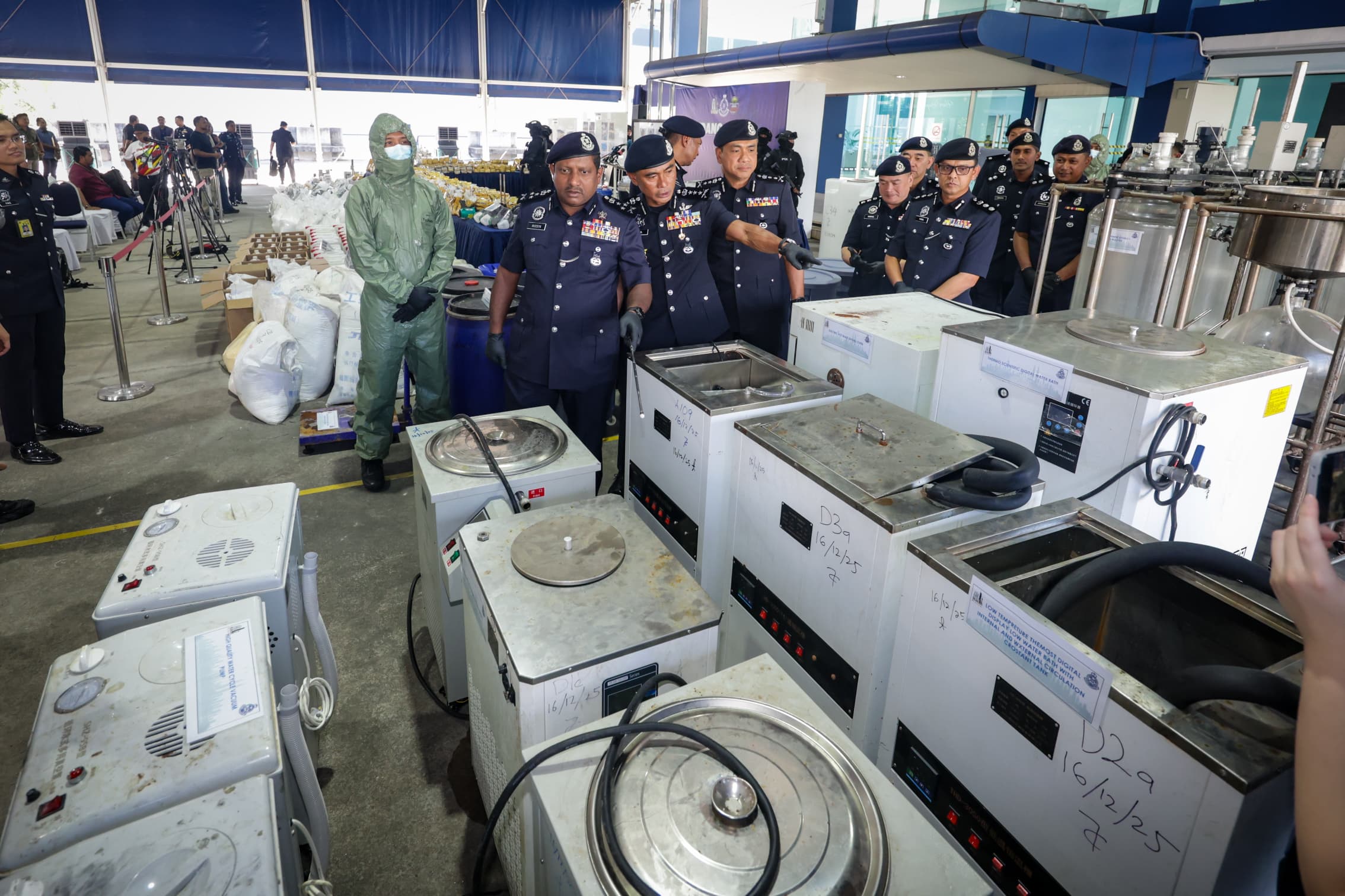 Sindiket antarabangsa tumpas, rampasan RM1.53 bilion di makmal dadah