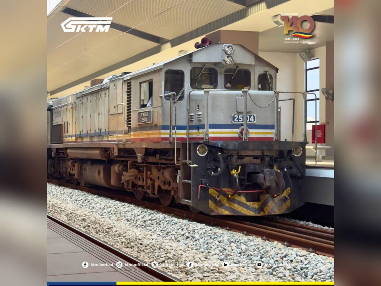 Ekspres Selatan Gemas–JB Sentral tamat operasi mulai 1 Januari 2026