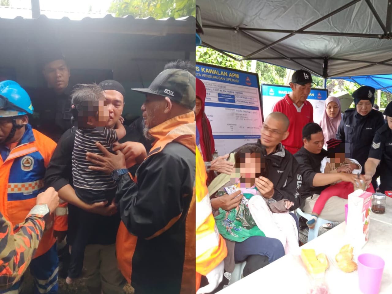 Dua budak perempuan 5 tahun hilang hampir 24 jam dijumpai selamat