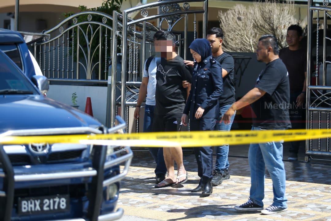 Lelaki ugut jiran dengan pistol dicekup