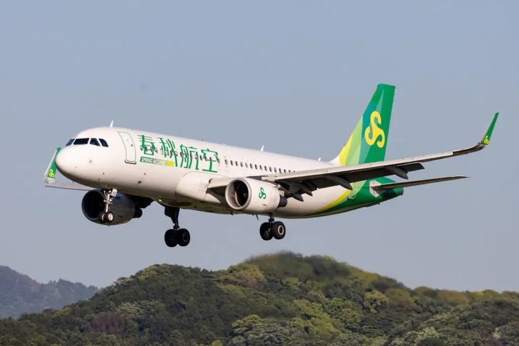 Penerbangan harian Shanghai-P. Pinang Spring Airlines bermula Januari