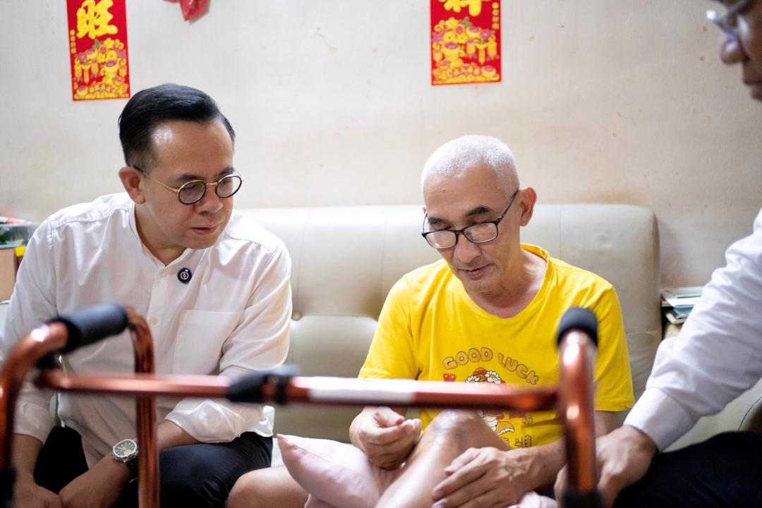 Steven Sim bantu tuntutan Perkeso Uncle Ah Aik