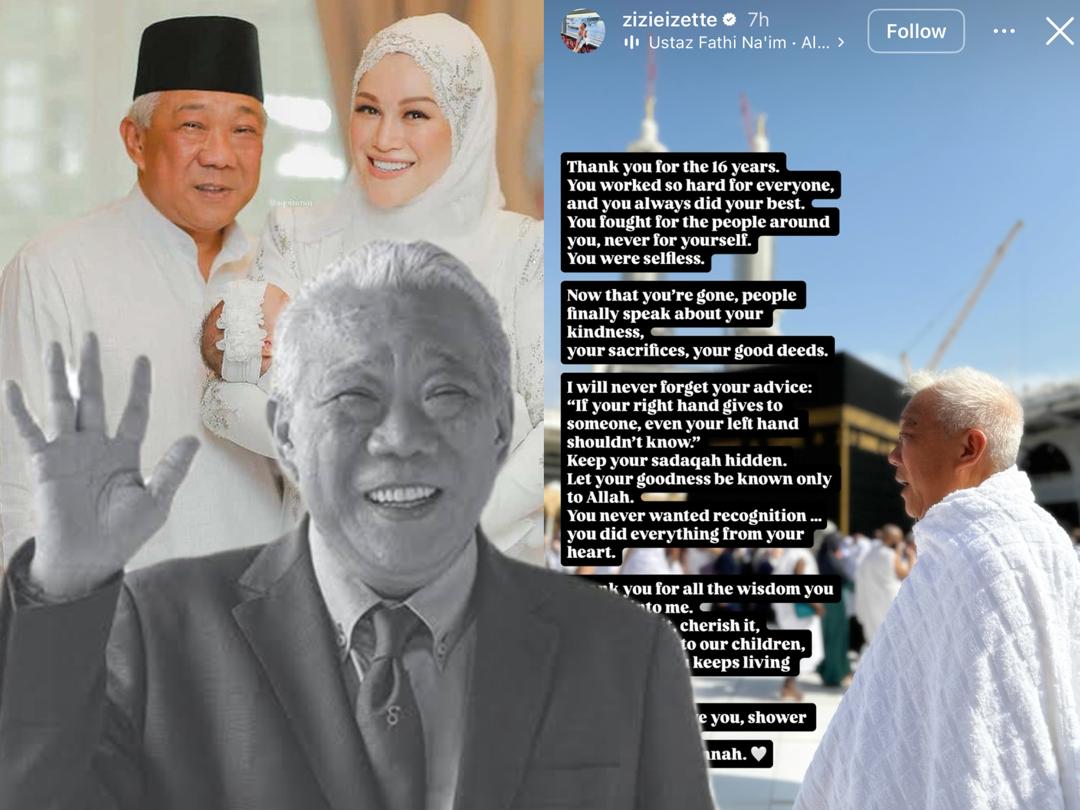 Bila dah tiada barulah ramai bercakap pasal kebaikan awak – Zizie Ezette