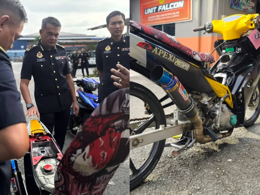 Belanja RM11,000 ubah suai motosikal tetap ‘tak lulus saringan’ JPJ
